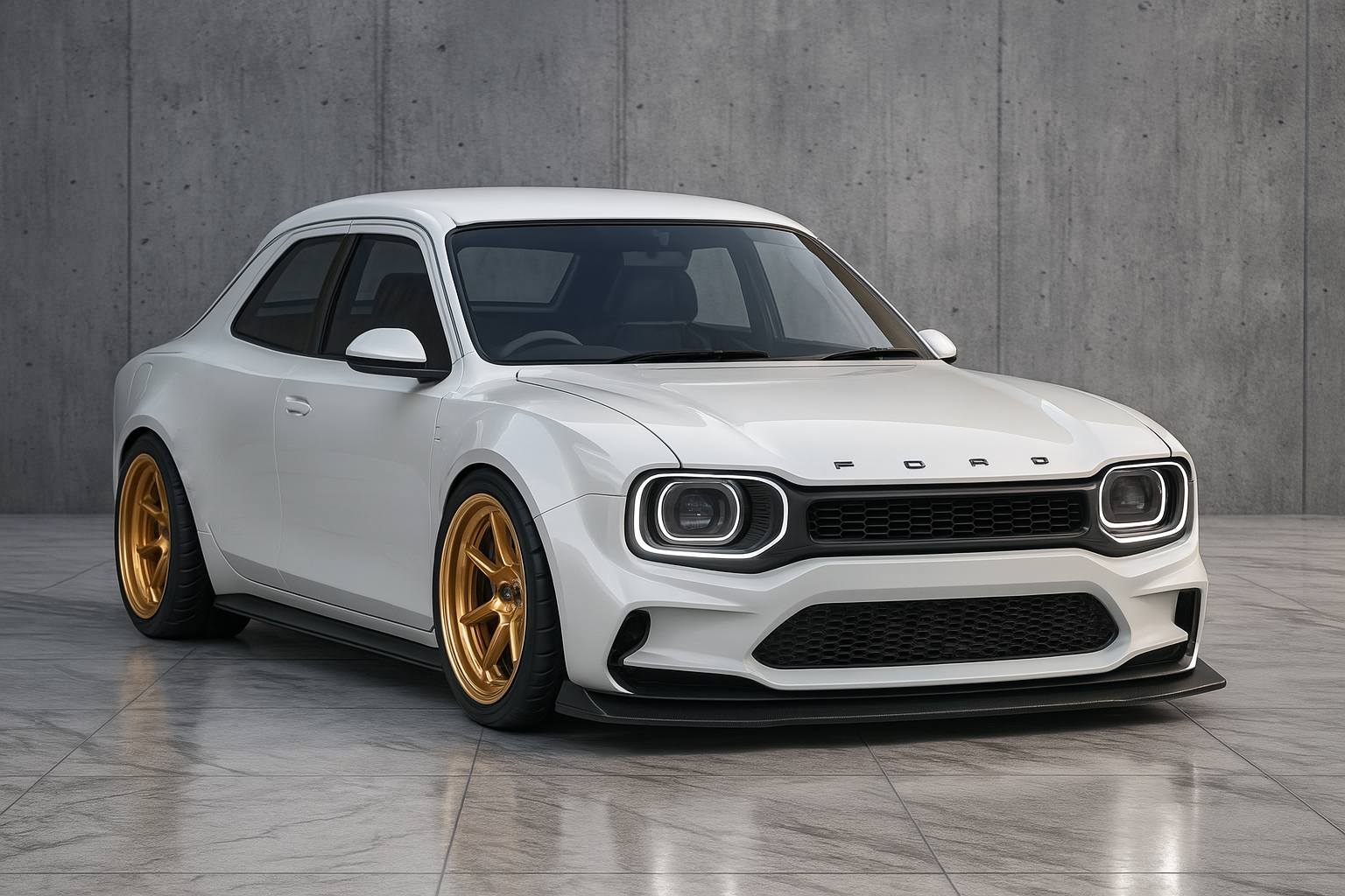 REIMAGINED MK1 FORD ESCORT 云改车 ​​​