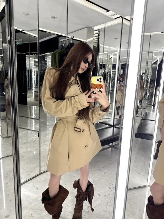 👏🏻恭喜入手人生风衣一件！好像全智贤！