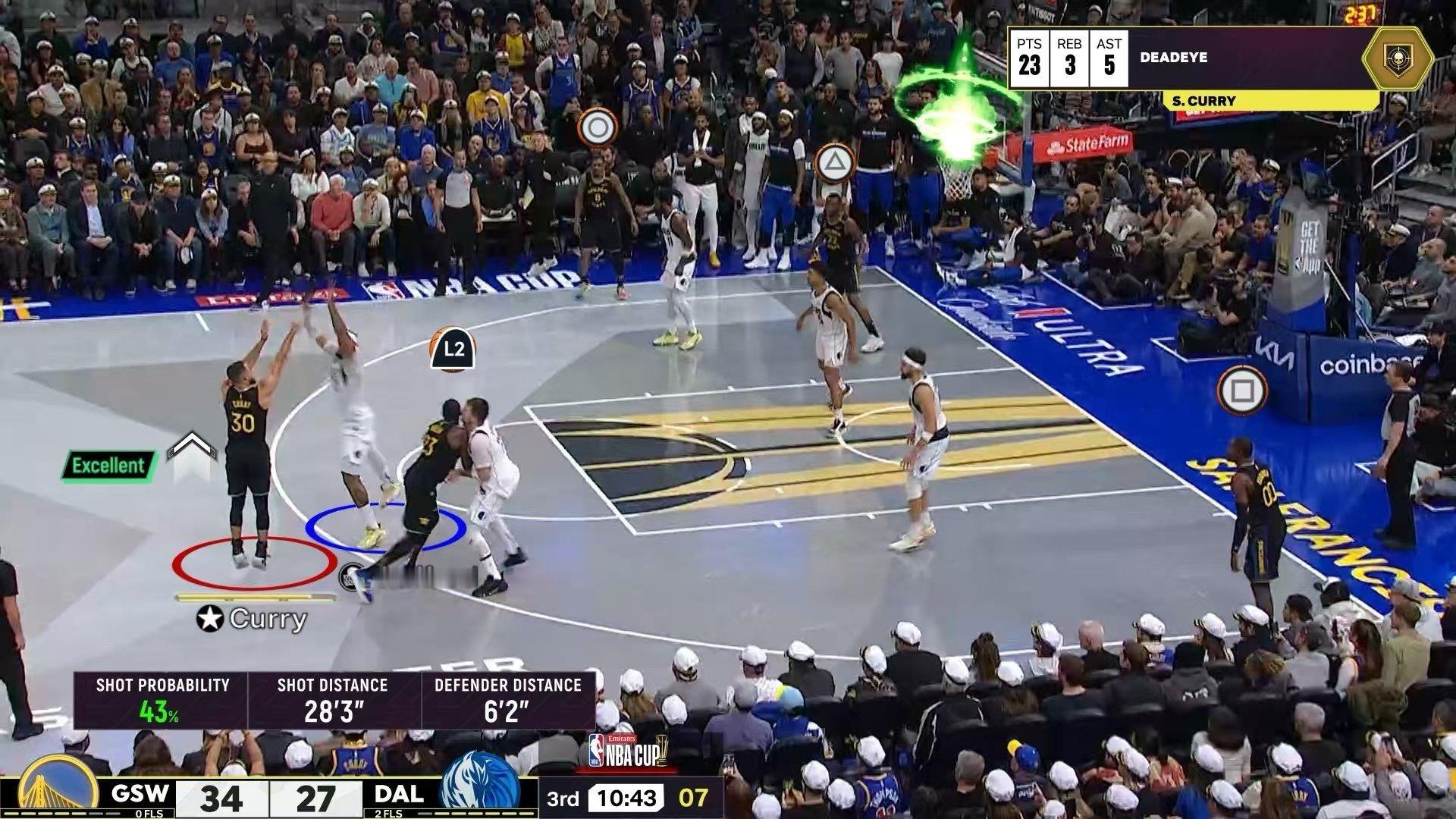 TNT 又要在NBA直播里整活儿了，到了NBA杯淘汰赛阶段，将会在比赛直播中引入