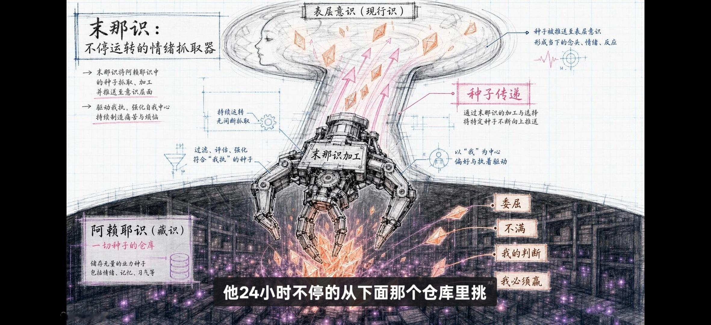 比劫是不是阿赖耶识种子库仓库之间互通的集体意识，集体业力呢比劫喜欢盯着别人，也容