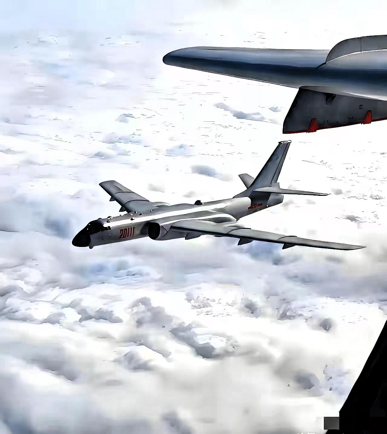 中国今天终于出手，菲律宾不敢说话了！

今天上午，中国军方出动轰-6K轰炸机，与