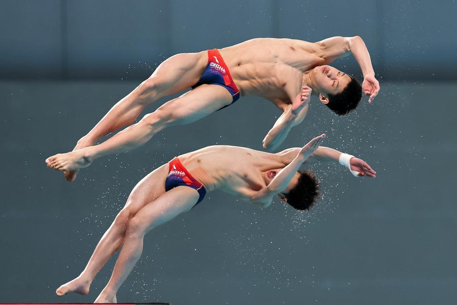 跳水世界杯总决赛首日中国队包揽五金 梦之队实力尽显
 
2026年5月1日，世界