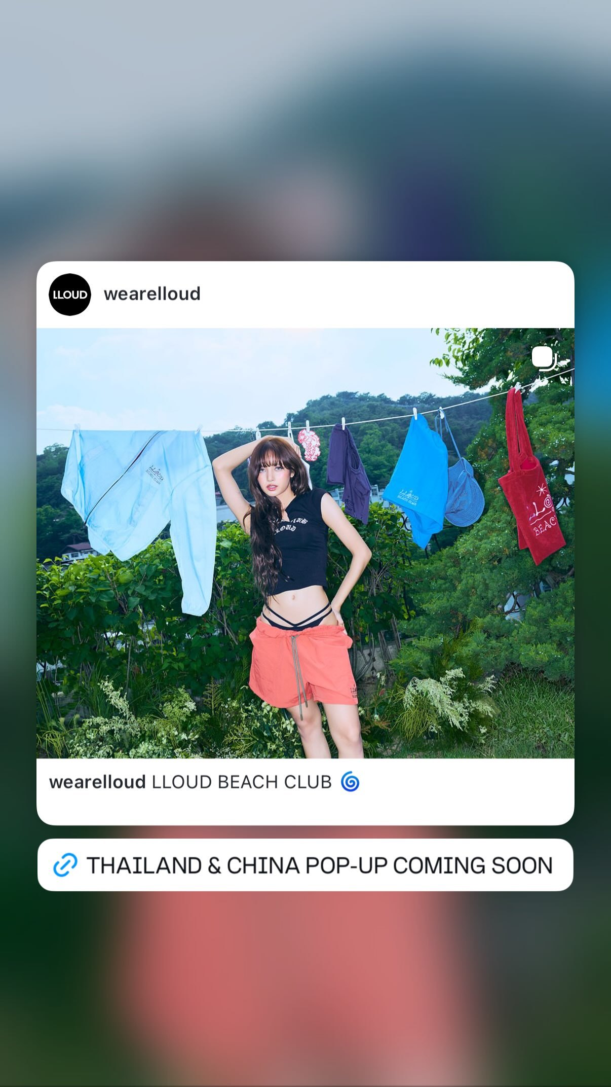 BLACKPINK  【IG】260705@ wearelloud更新 @ la