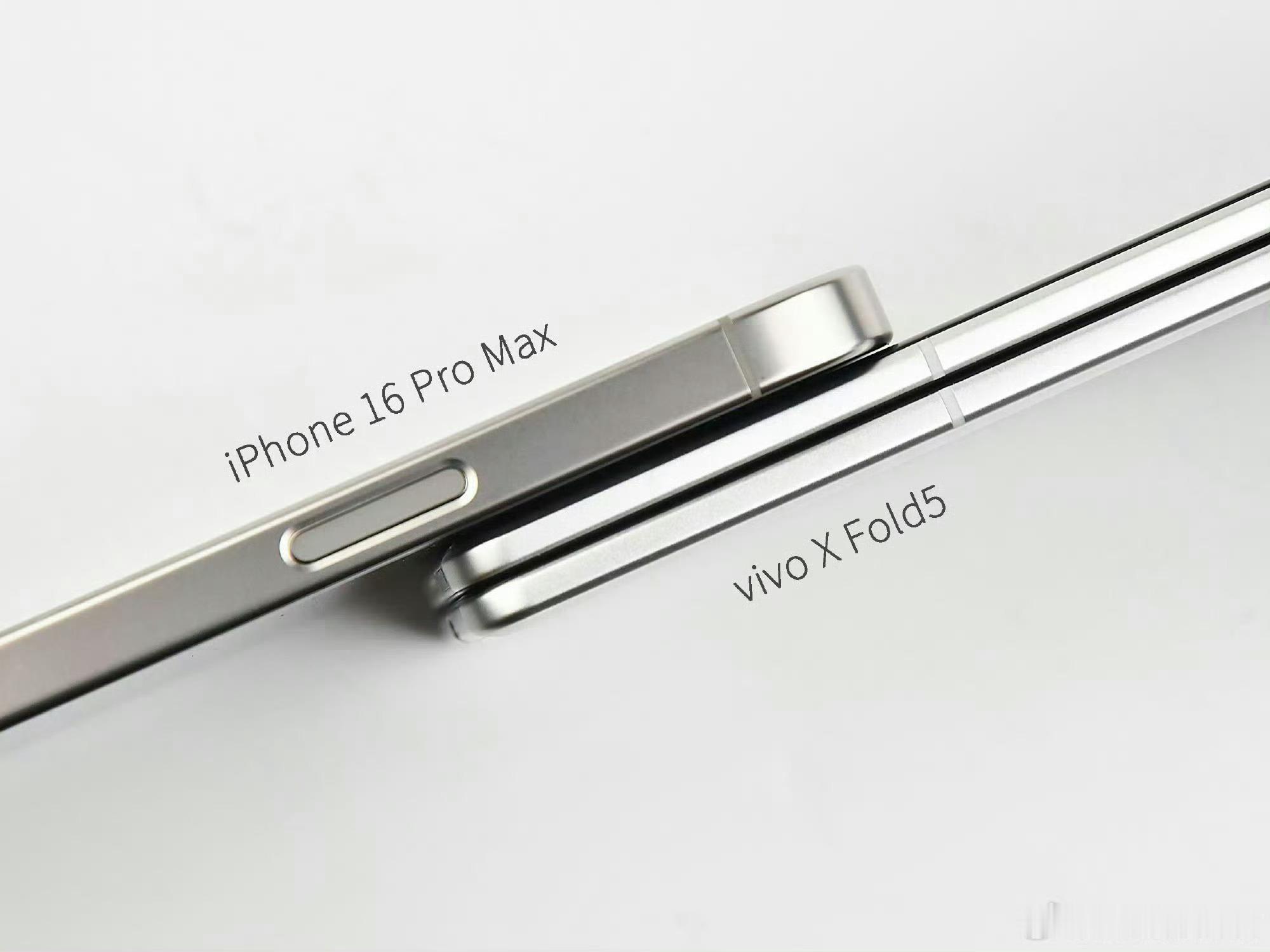 vivoX Fold5真薄啊，手上的X Fold3Pro已经不香了 ​​​