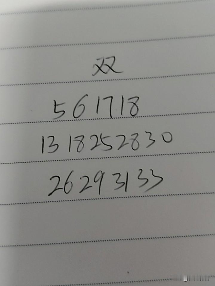 双色球26043期：这十三个号码中考虑有2一3个开奖号码，有2码02、03没有在