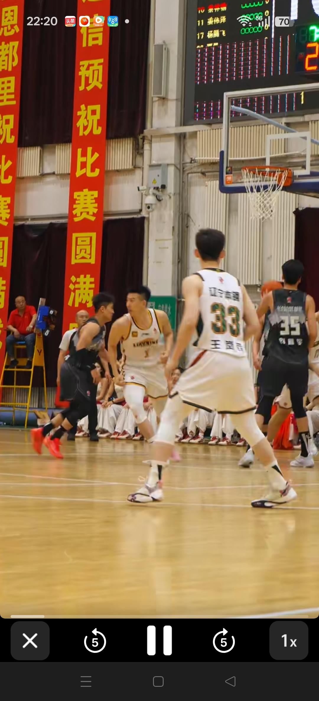 昨天晚上吉林VS辽宁的第二场热身赛。吉林96:86战胜辽宁。
这也是吉林队主帅李