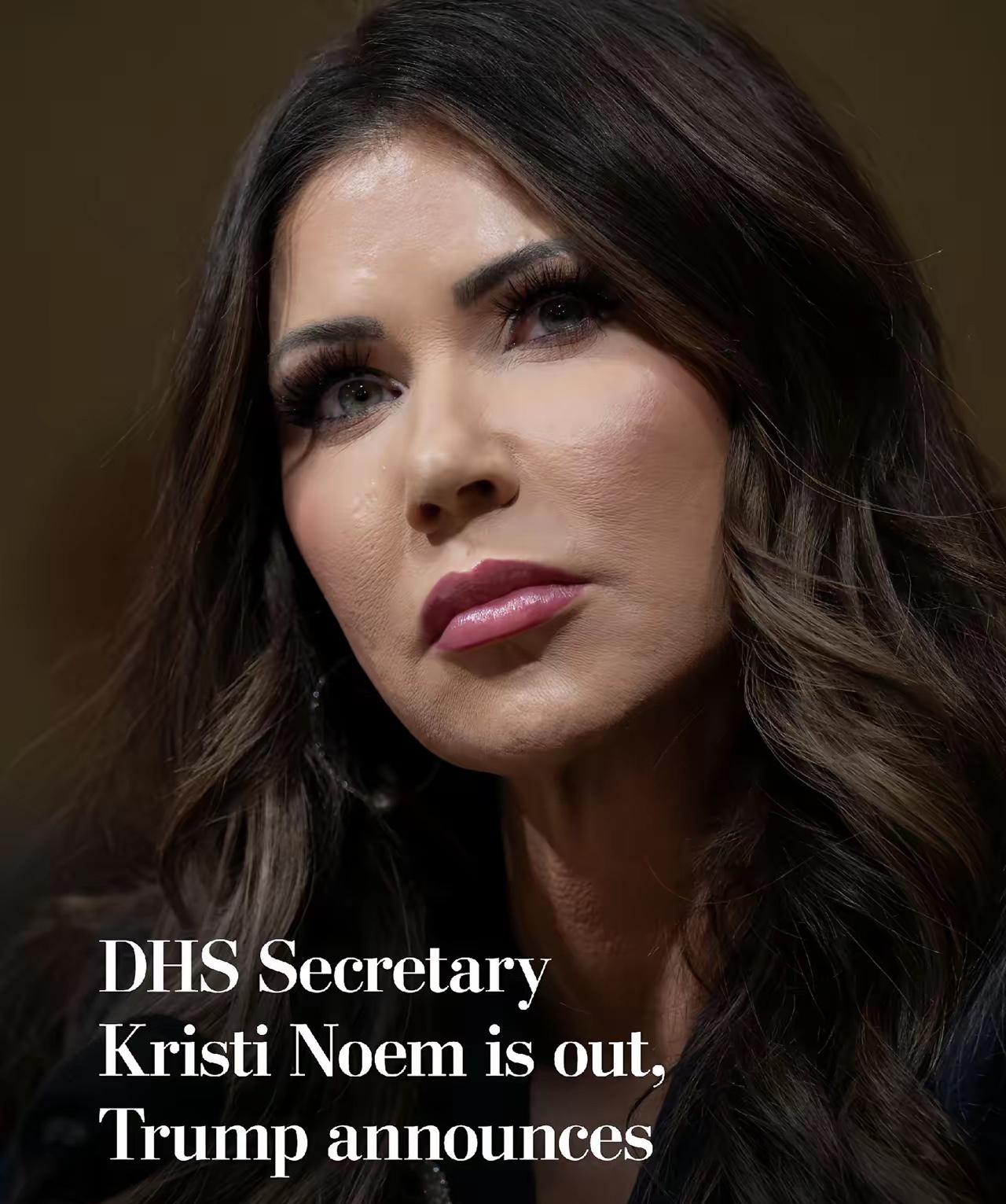 加州州长纽森今天发文说：“克里斯蒂·诺姆将作为美国历史上最无耻、最无能的国土安全