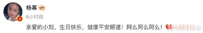 杨幂连续四年为刘诗诗庆生杨幂凌晨发文祝刘诗诗生日快乐 3月10日是的生日，好友凌