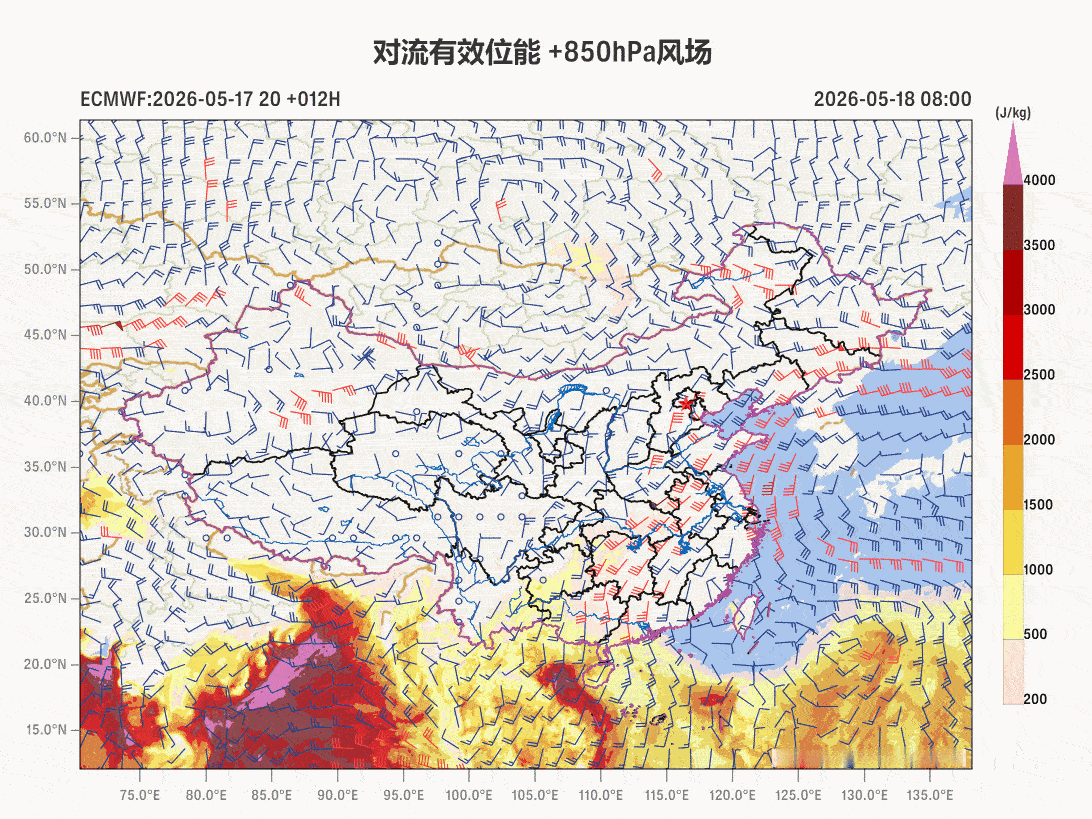 【一周天气——降水重点转向长江流域】本周（5月18日-24日），冷暖空气依然活跃