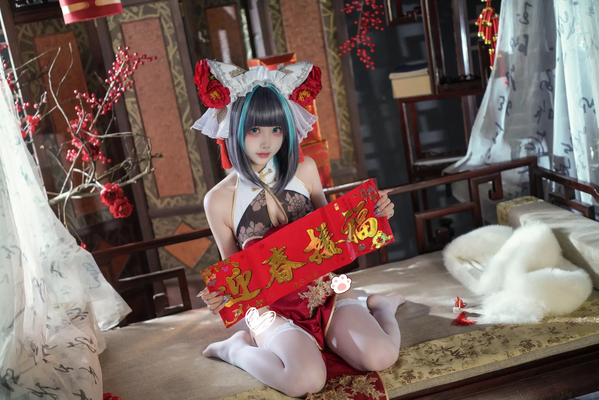 新年摸猫头 万事不用愁˶> ᴗ <˶
