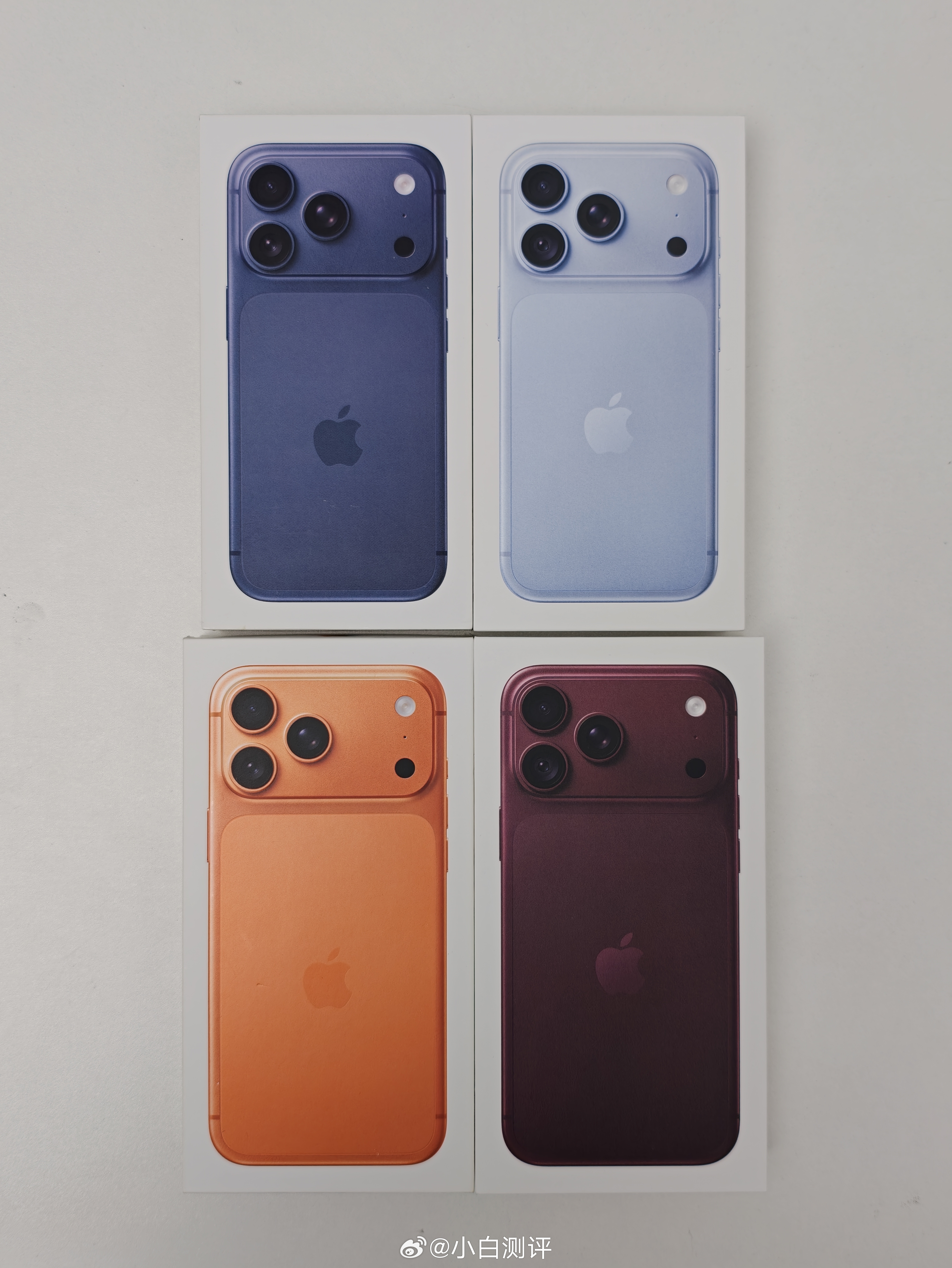 iPhone18Pro零售包装曝光给大家实拍对比一下iPhone18 Pro系列