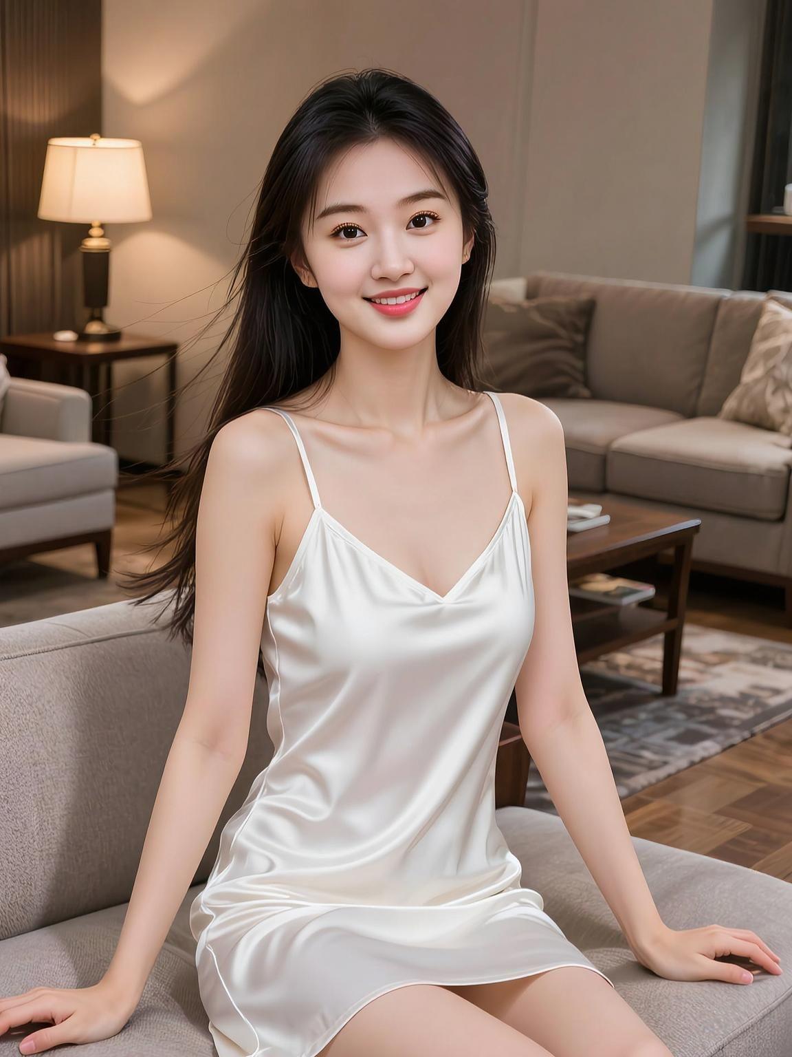 暖调纯欲写真 抖音ai创作 高颜值 美女