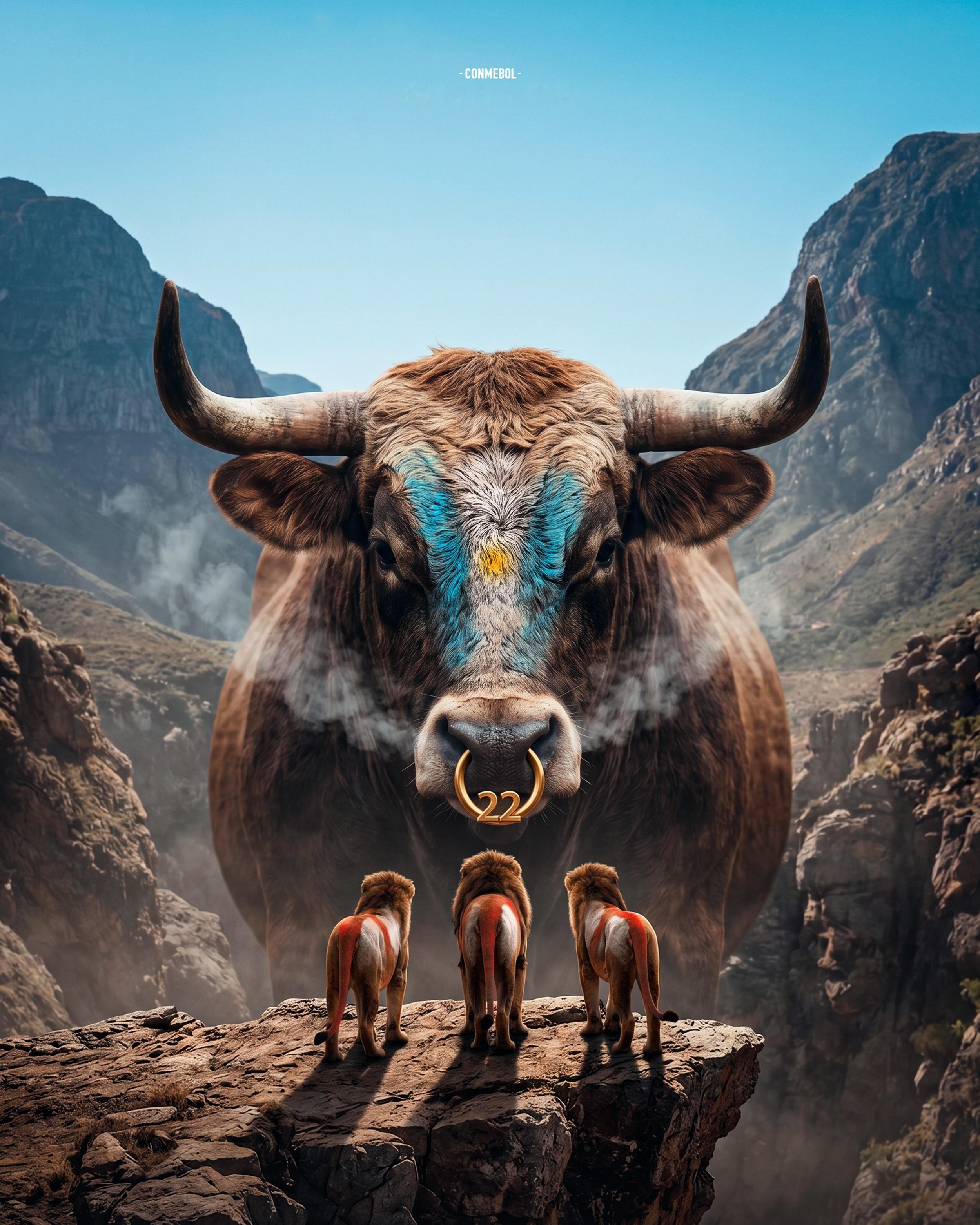 美洲杯官方分享劳塔罗图片～～🐂⚽️替补奇兵劳塔罗世界杯