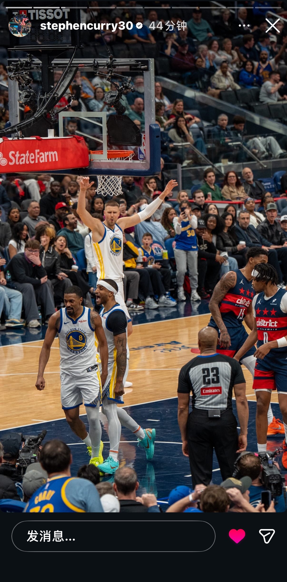 库里更新一系列快拍金州勇士超话创作官