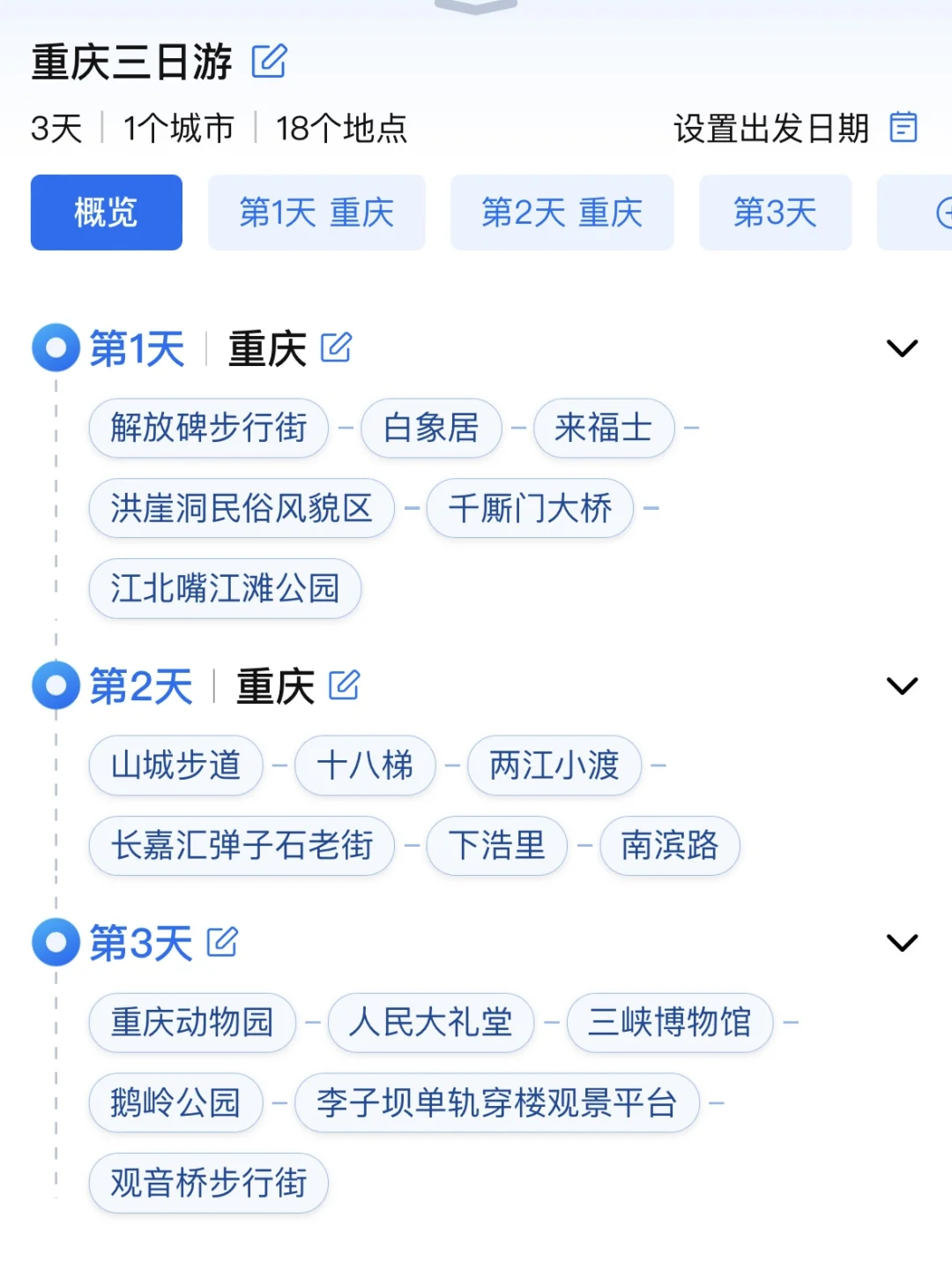 元旦来重庆😭终于把三日游路线说清楚了 .
