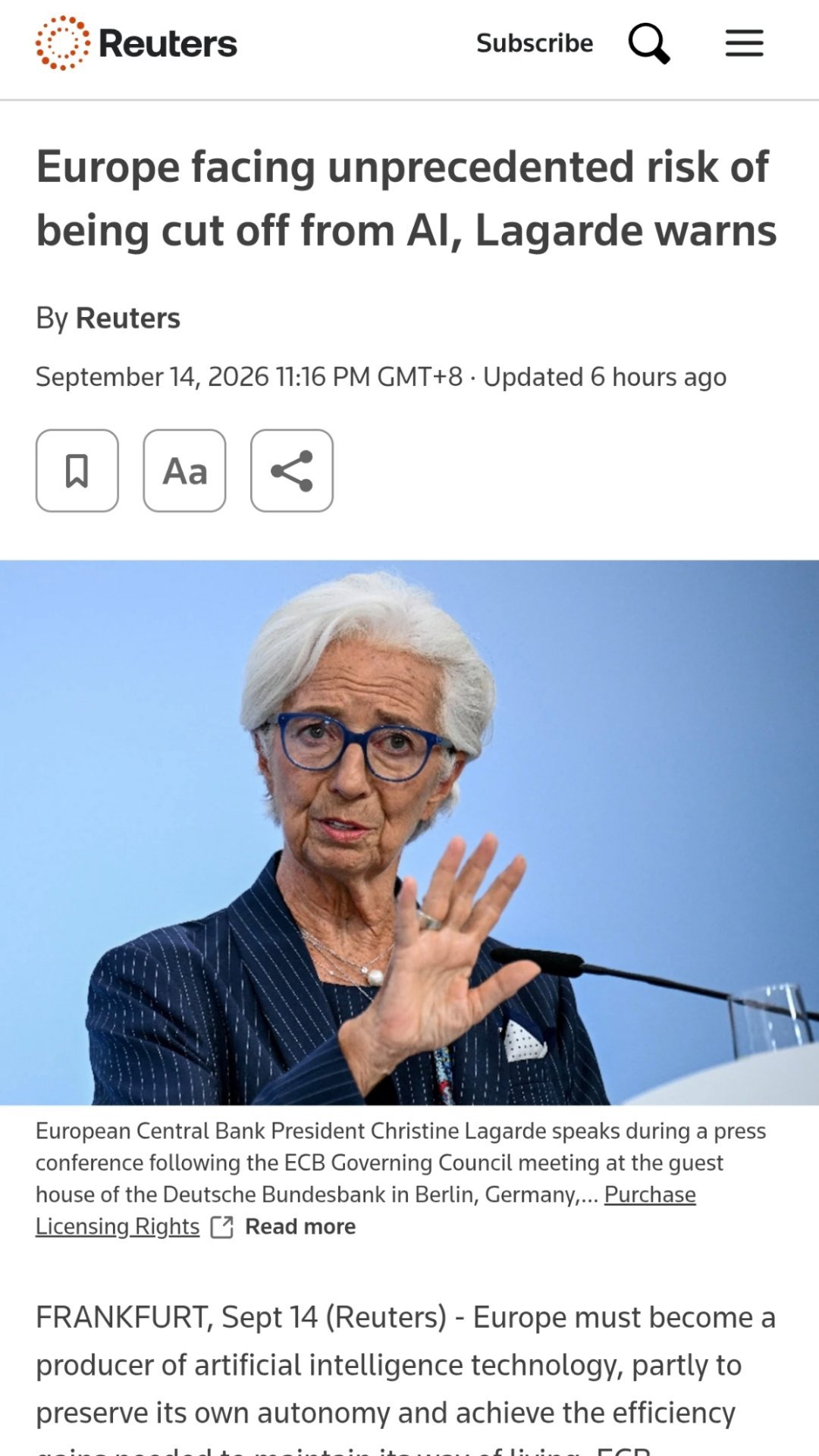 特朗普不想让美国AI输给中国¹ 中美人工智能竞争，欧洲在一边却害怕了！欧洲一直说