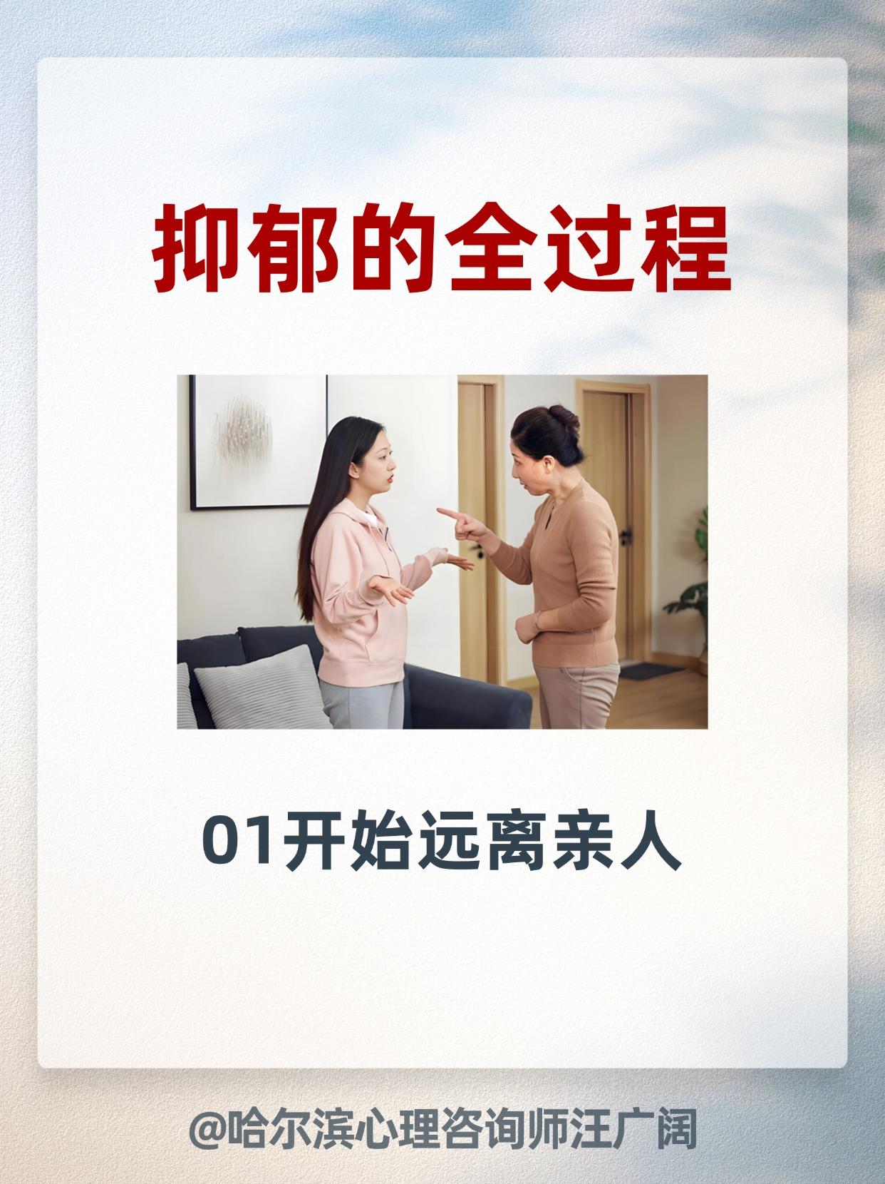 抑郁的全过程。