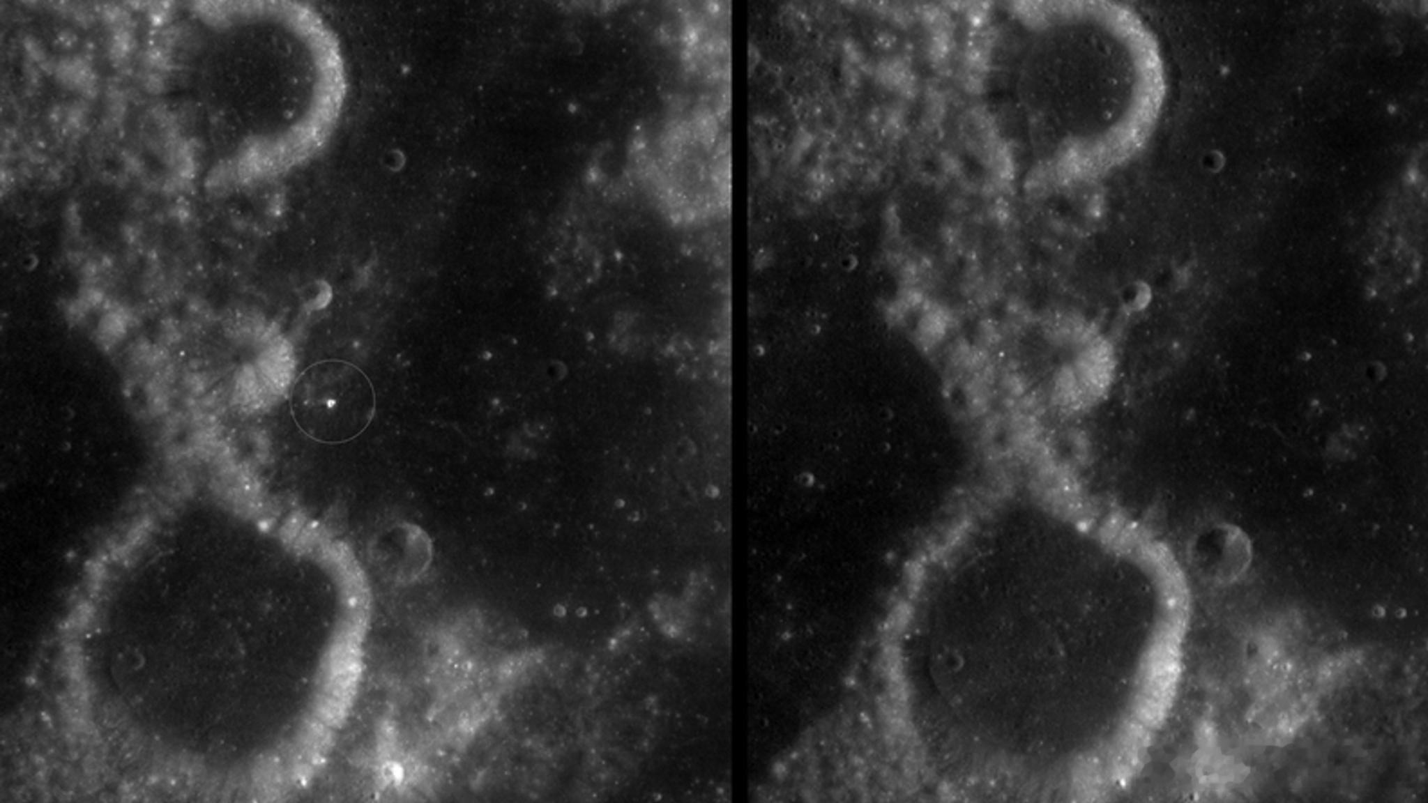 六层楼高小行星撞击月球！NASA发现太阳系迄今最大新形成陨石坑海外新鲜事 美国国