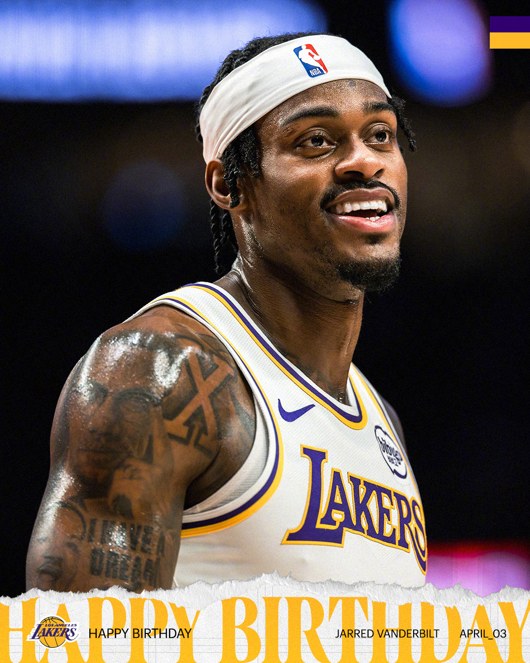 范德比尔特的生日到了🎉！点赞➕评论，㊗️彪哥生日快乐🥳洛杉矶湖人湖人国度