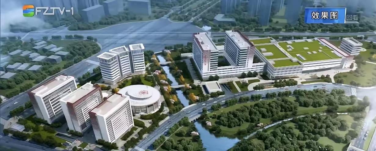 福州市第二医院三江口院区施工进展太让人期待了！作为省、市重点民生项目，目前桩基施