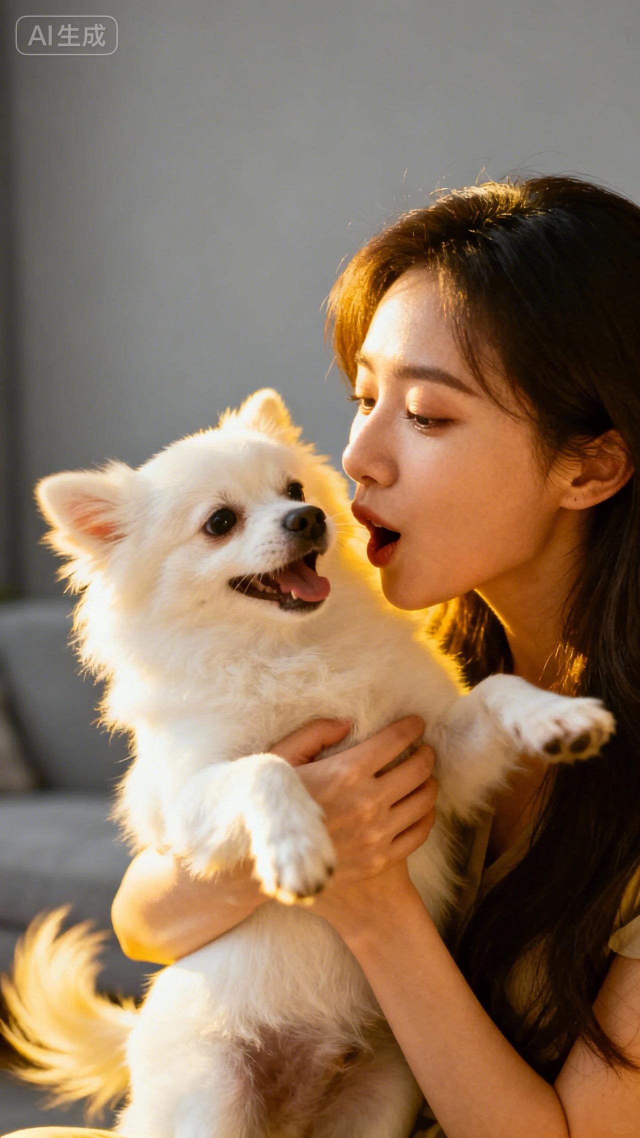 嘲宠忘亲
 
自啃干馍就冷汤，
犬吞鲜肉卧暖床。
呼来唤去称“吾儿”，
爹娘饿肚