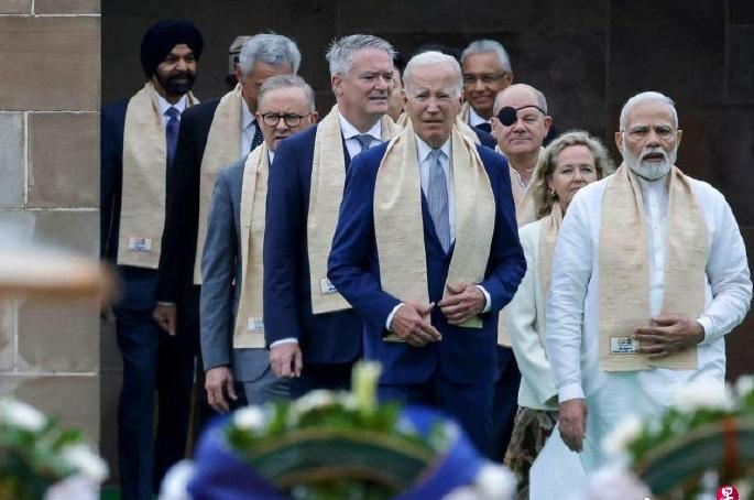 印度的别样大国外交，莫迪的白裙子风暴…
A，能参与的都去：G7，金砖，上合，美日