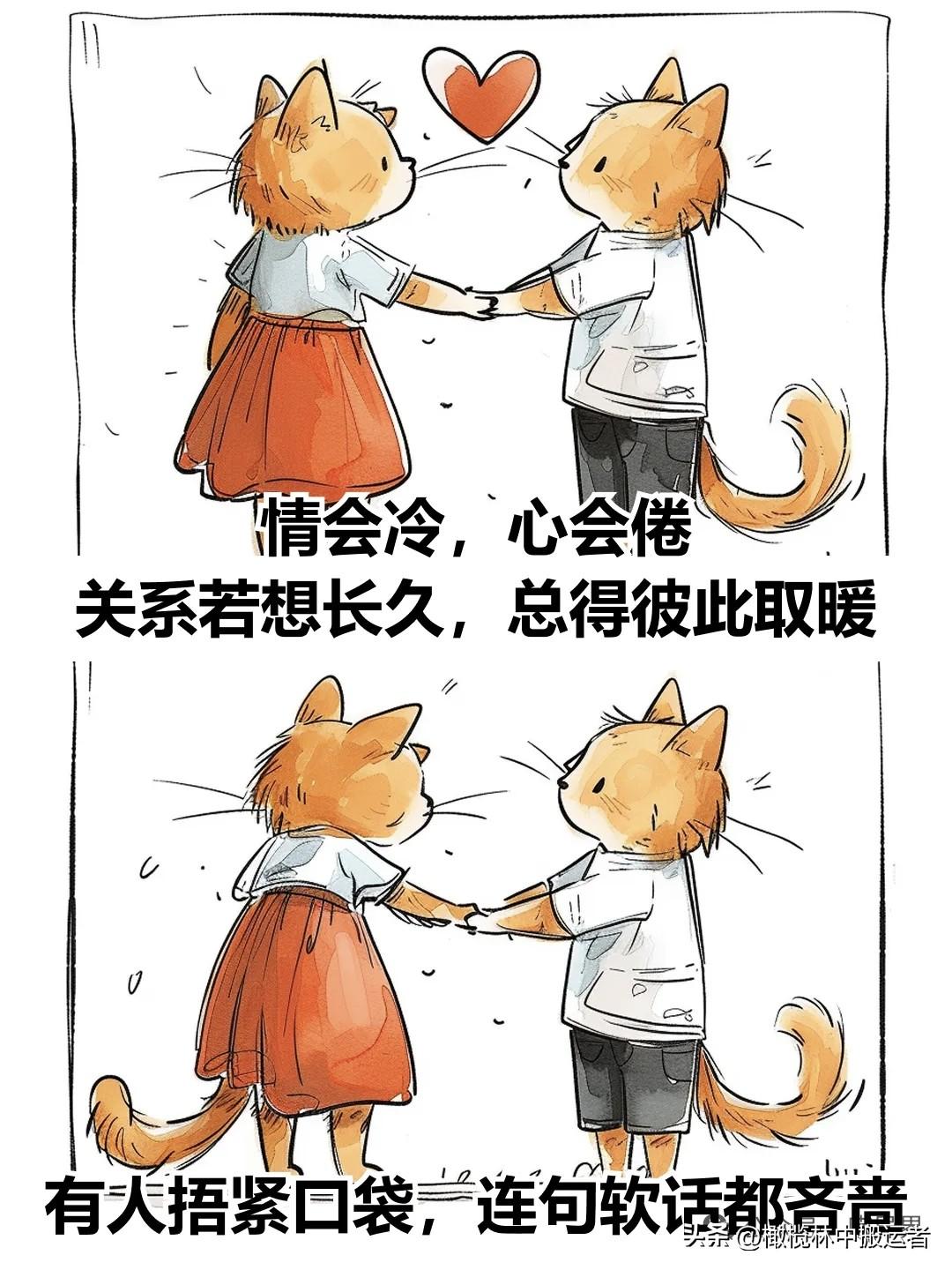 治愈漫画 I 什么都给不了的关系，及时止损漫画治愈时刻 温柔治愈漫画