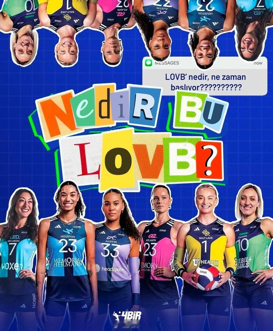 女排[超话] 喜欢🏐还是🏀？[哈哈]美国女排职业联赛LOVB将于1月8日正式