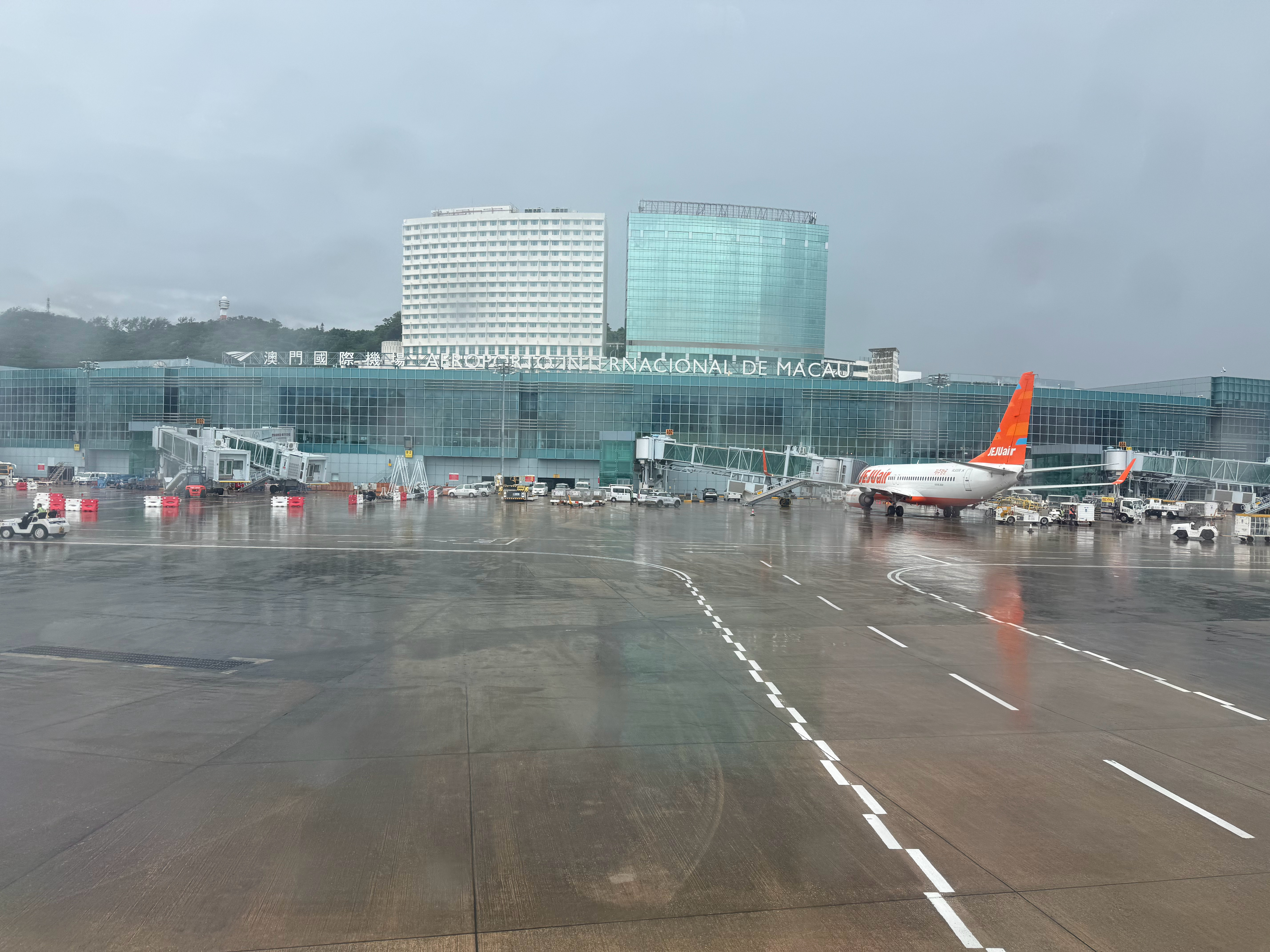 哦，下雨天 澳门·澳门国际机场