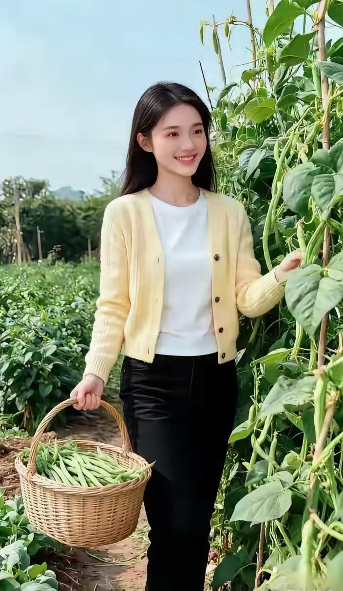 殿前欢·村居生活
乐村乡，
朝摘园蔬带露香。
篱边蜂蝶随风荡，
自在翱翔。
暮炊