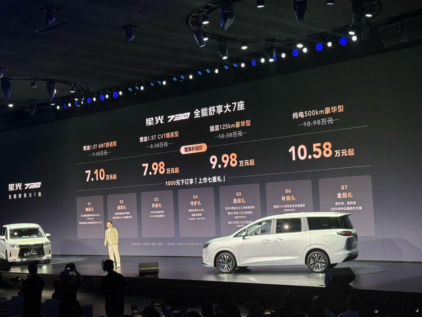 置换价手动燃油版7.1万起，星光730上市，载物拉货真不贵了，我建议直接上顶配1