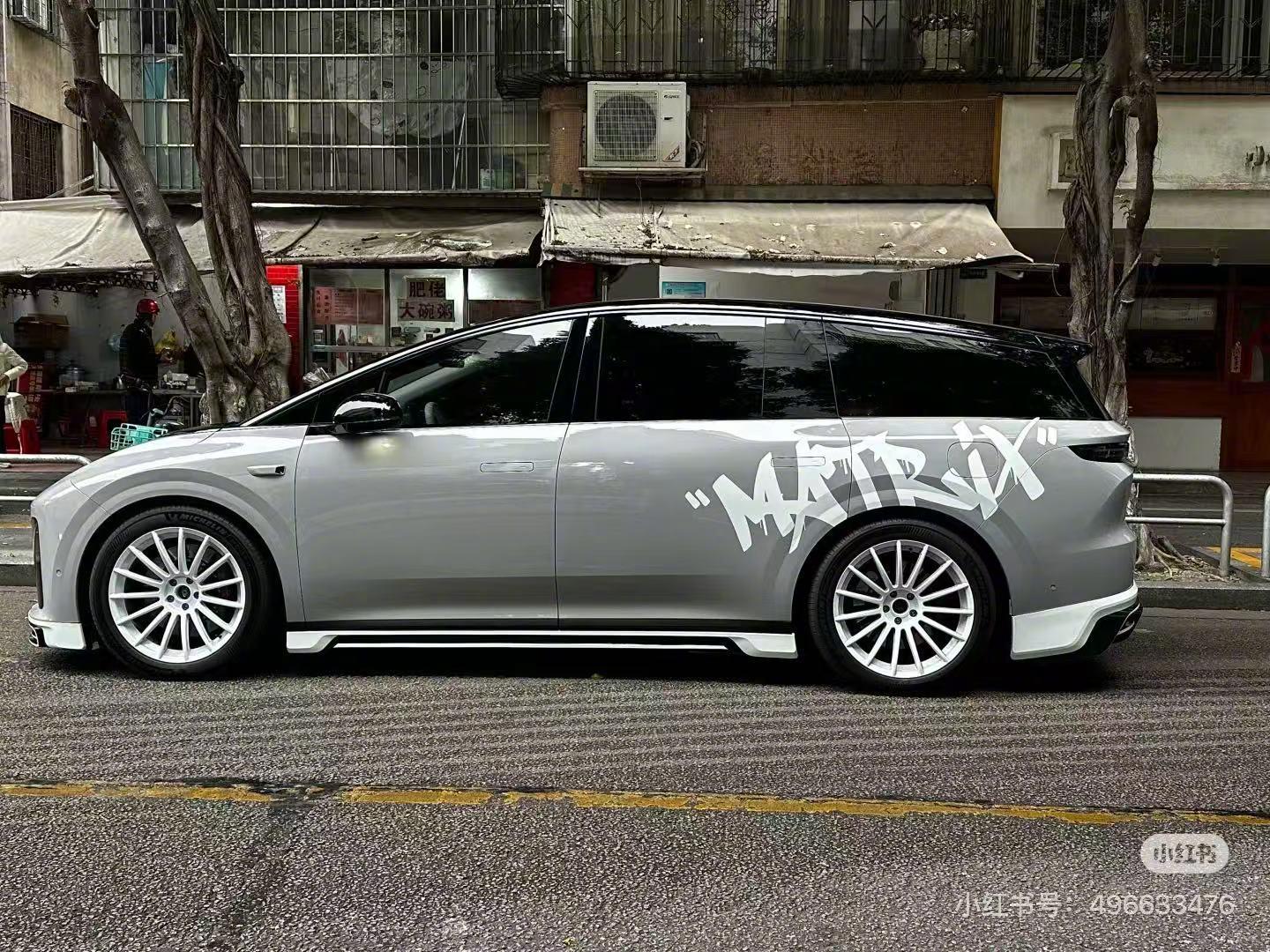 好看啊！我那个黑色i6是不是也可以上个白圈，空悬降最低，也能出效果。 