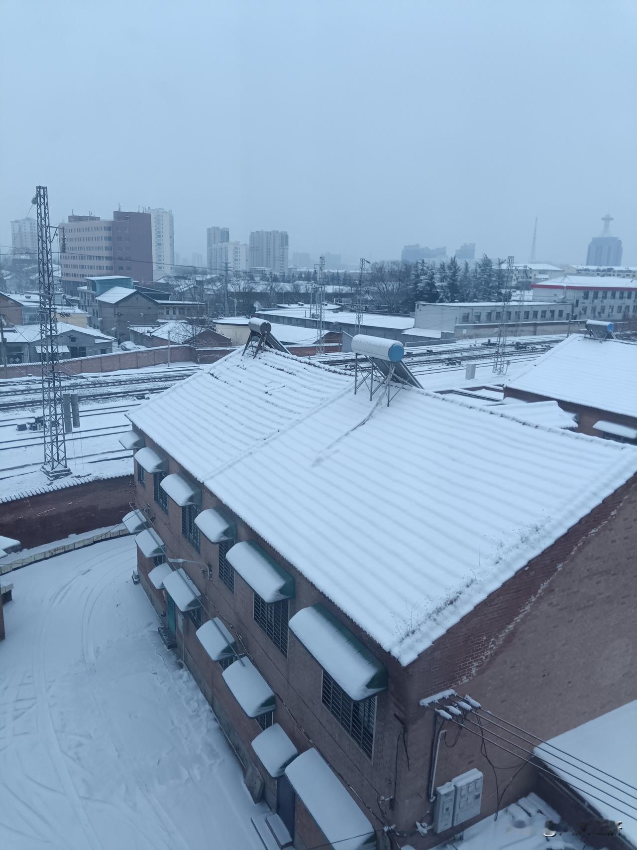 一场大雪，覆盖了小城，同时也覆盖了人心。
最近两天的大雪，伴随着2026年的脚步