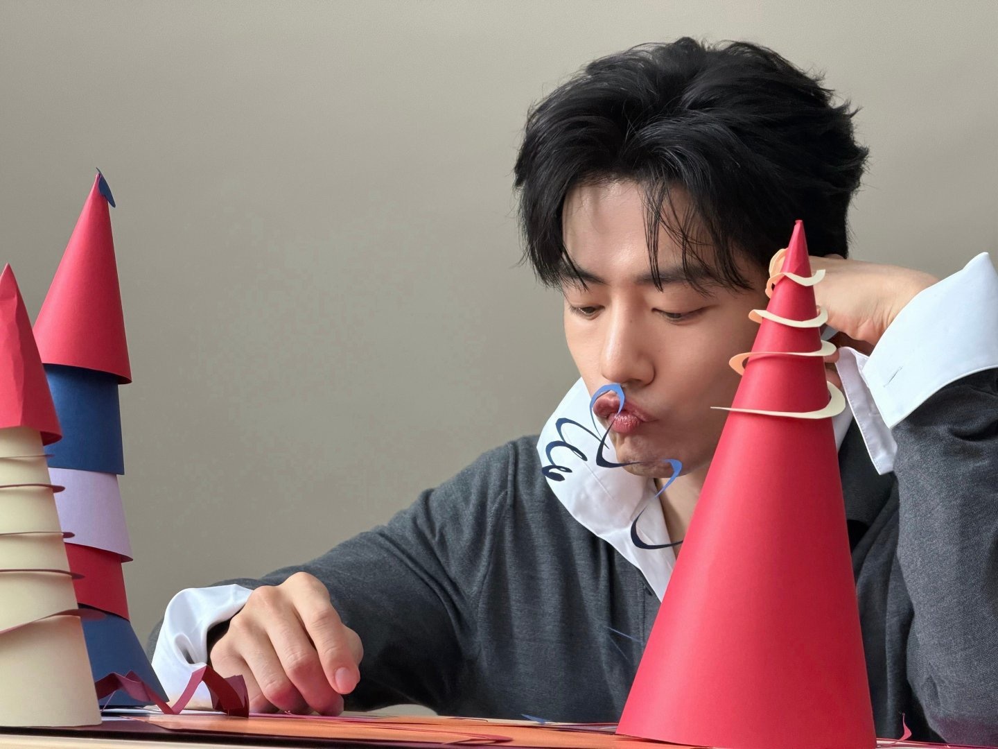 肖战1005生日快乐 好可爱！[么么哒][么么哒] ​​​
