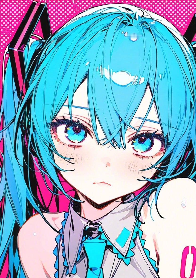 #初音未来# 分享一些萌萌哒miku酱[哇]x：poco#二次元新鲜事# ​​​