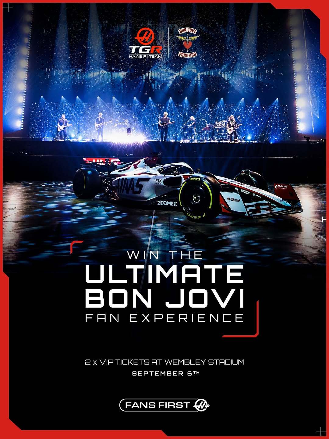赢取终极粉丝体验，亲临BonJovi 「Forever Tour」温布利球场倒数