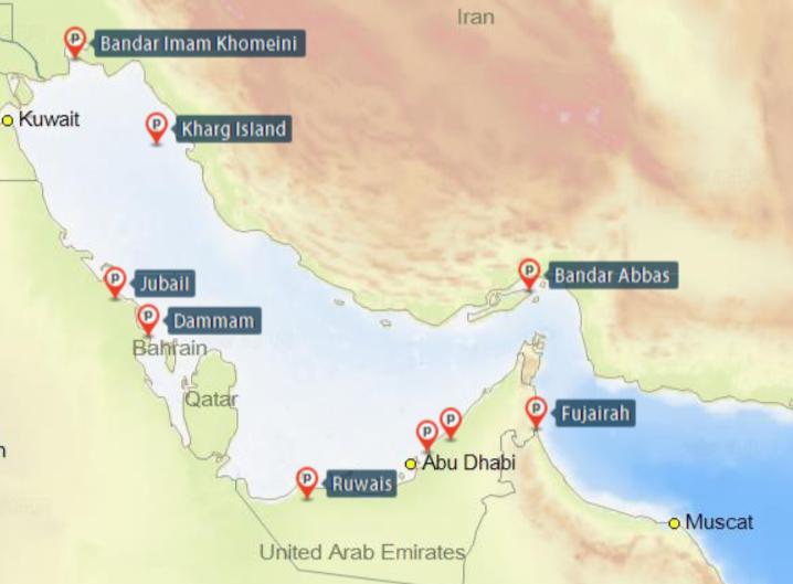 中东局势紧张，伊朗封锁霍尔木兹海峡，美原油已站上75 美元 / 桶。如果紧张局势