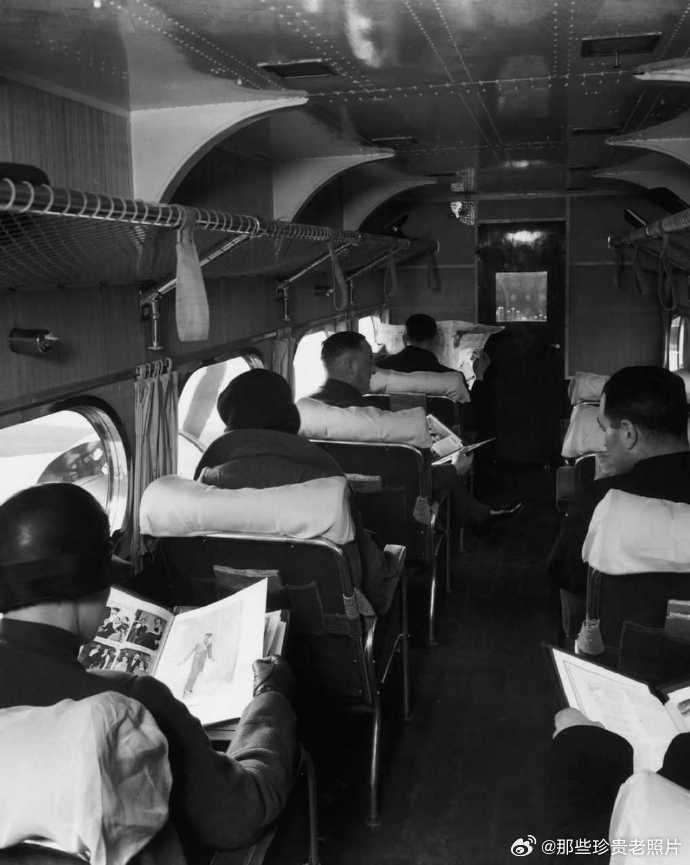 1920年代美国的客机内部 