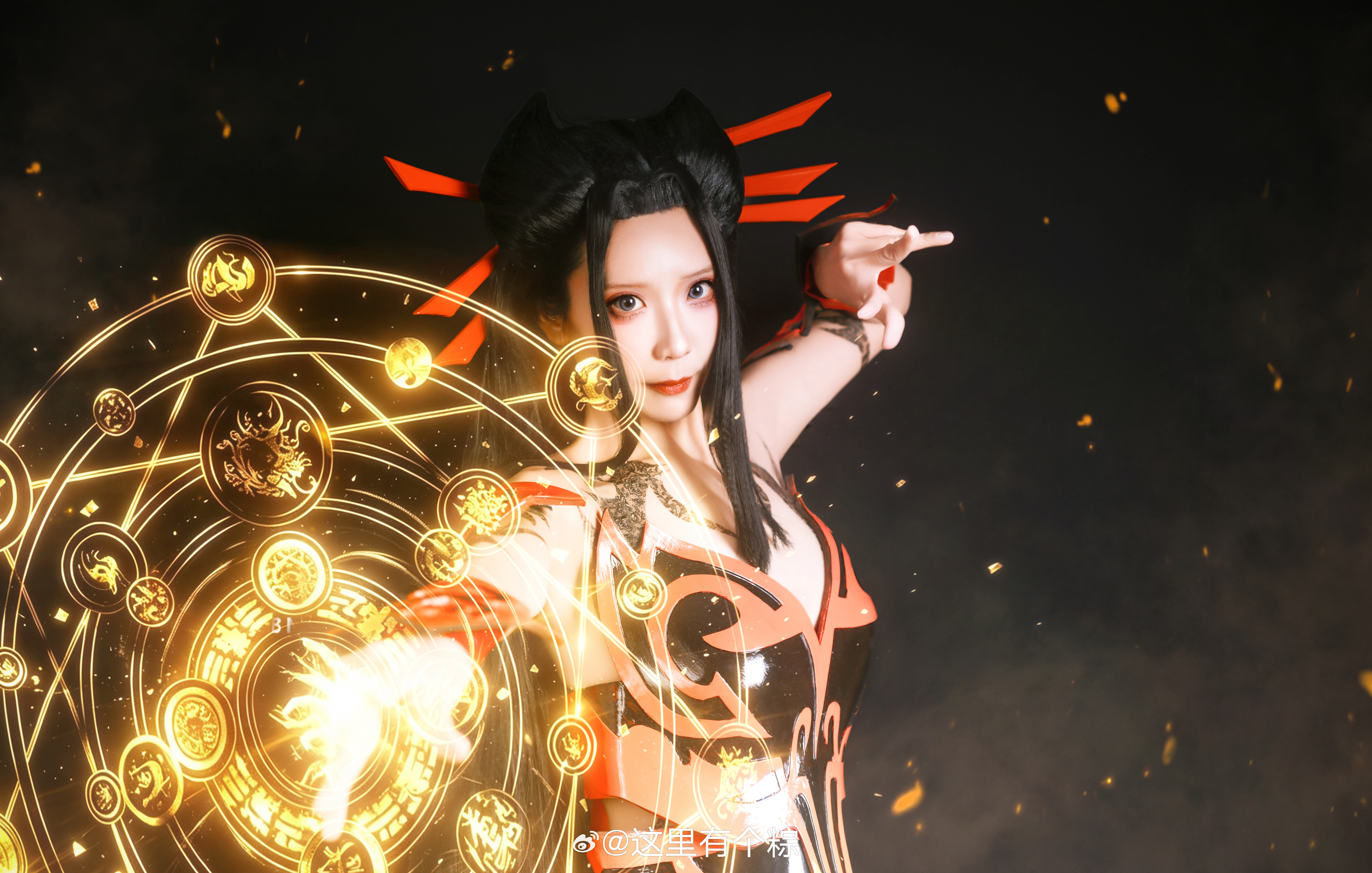  深夜放个焰灵姬～不愧是俺童年国民女神，太难出了[捂嘴哭]粽也是狠狠挑战一下自我