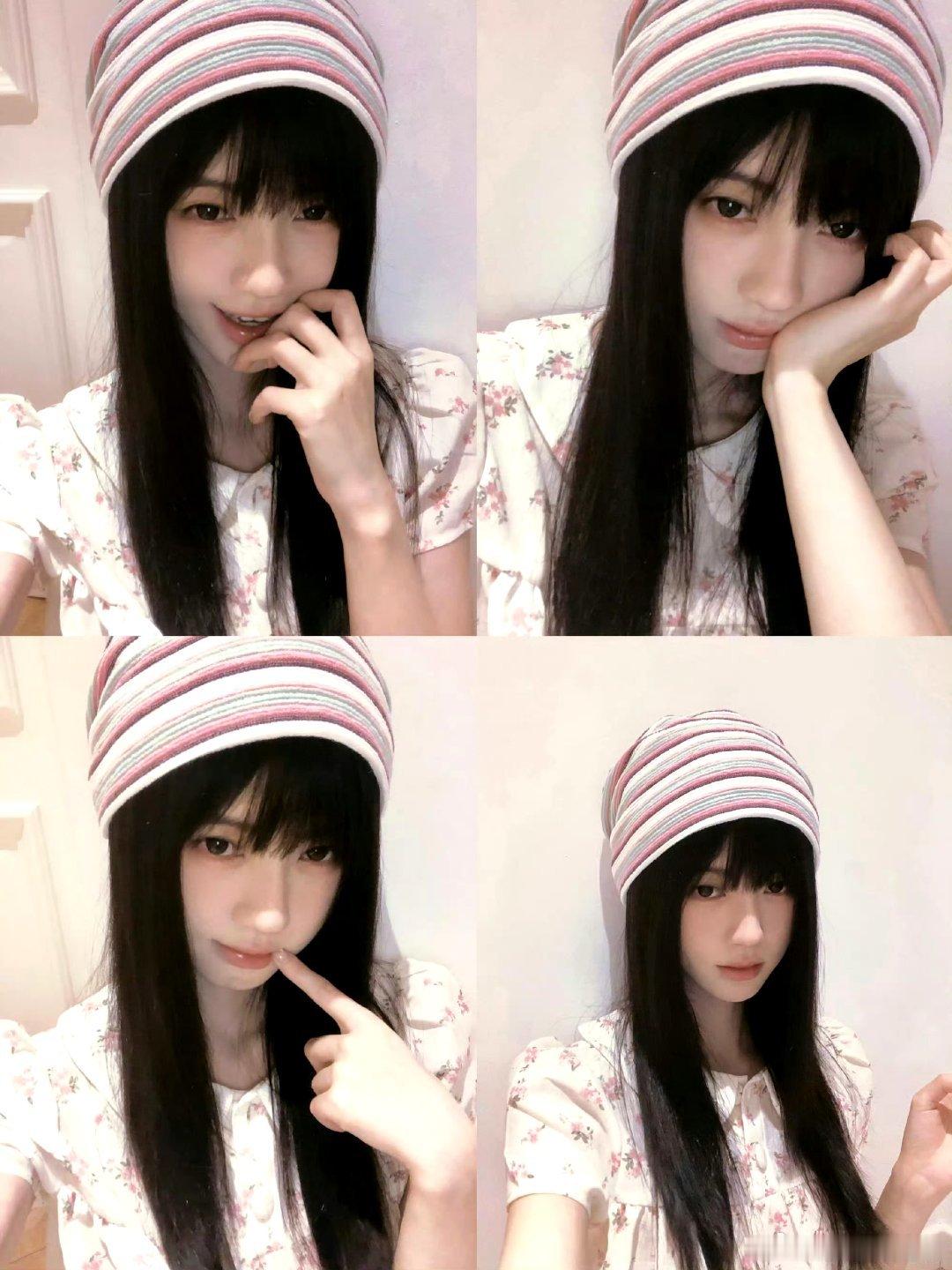 喜欢齐刘海和离不开齐刘海是两回事好吧。。 