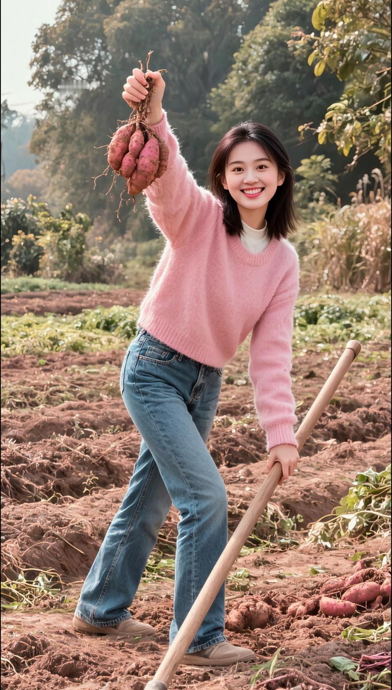 AI田园生活照 抖音ai创作 农村生活记录