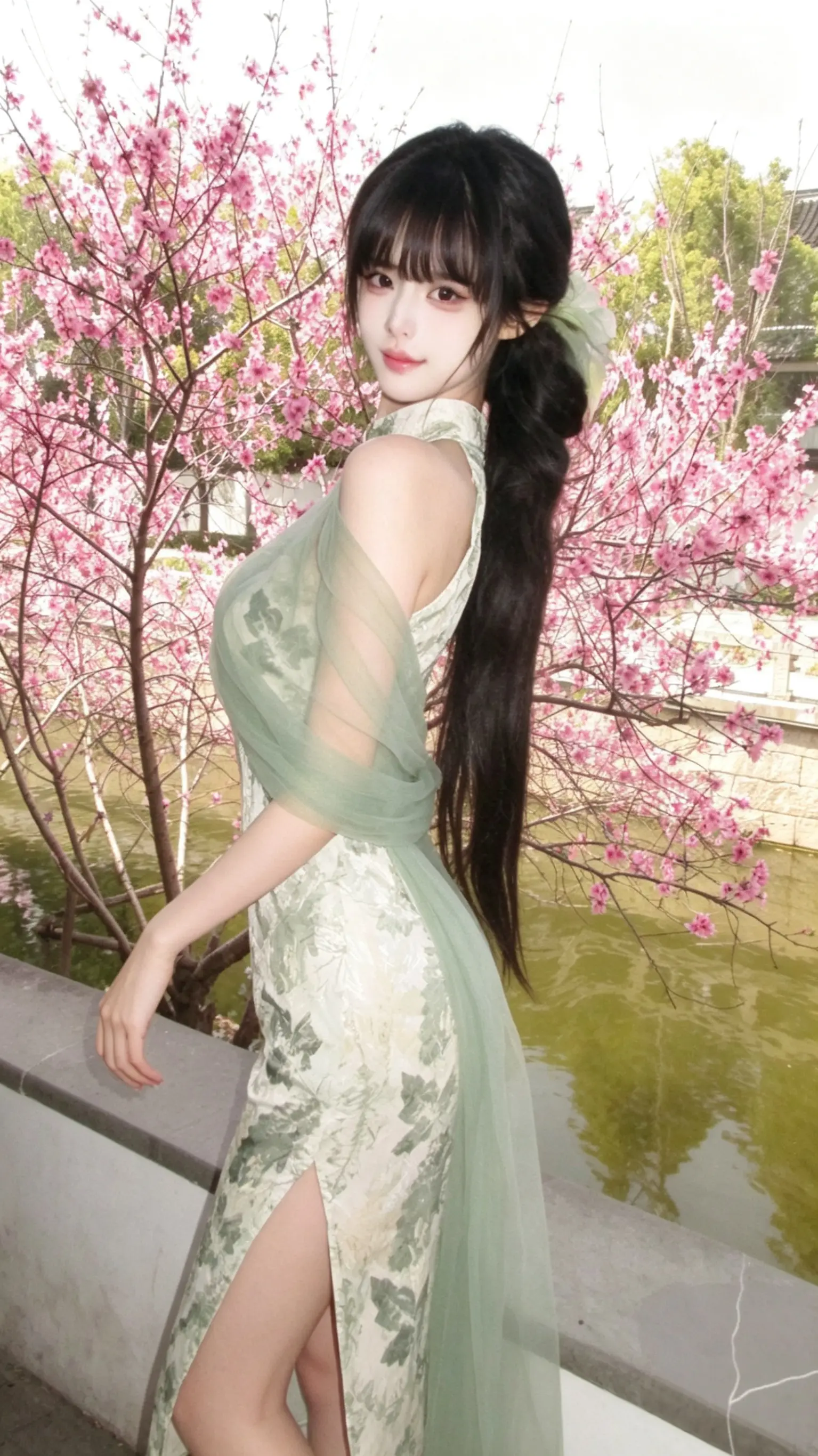 旗袍 旗袍美人 氛围感 气质