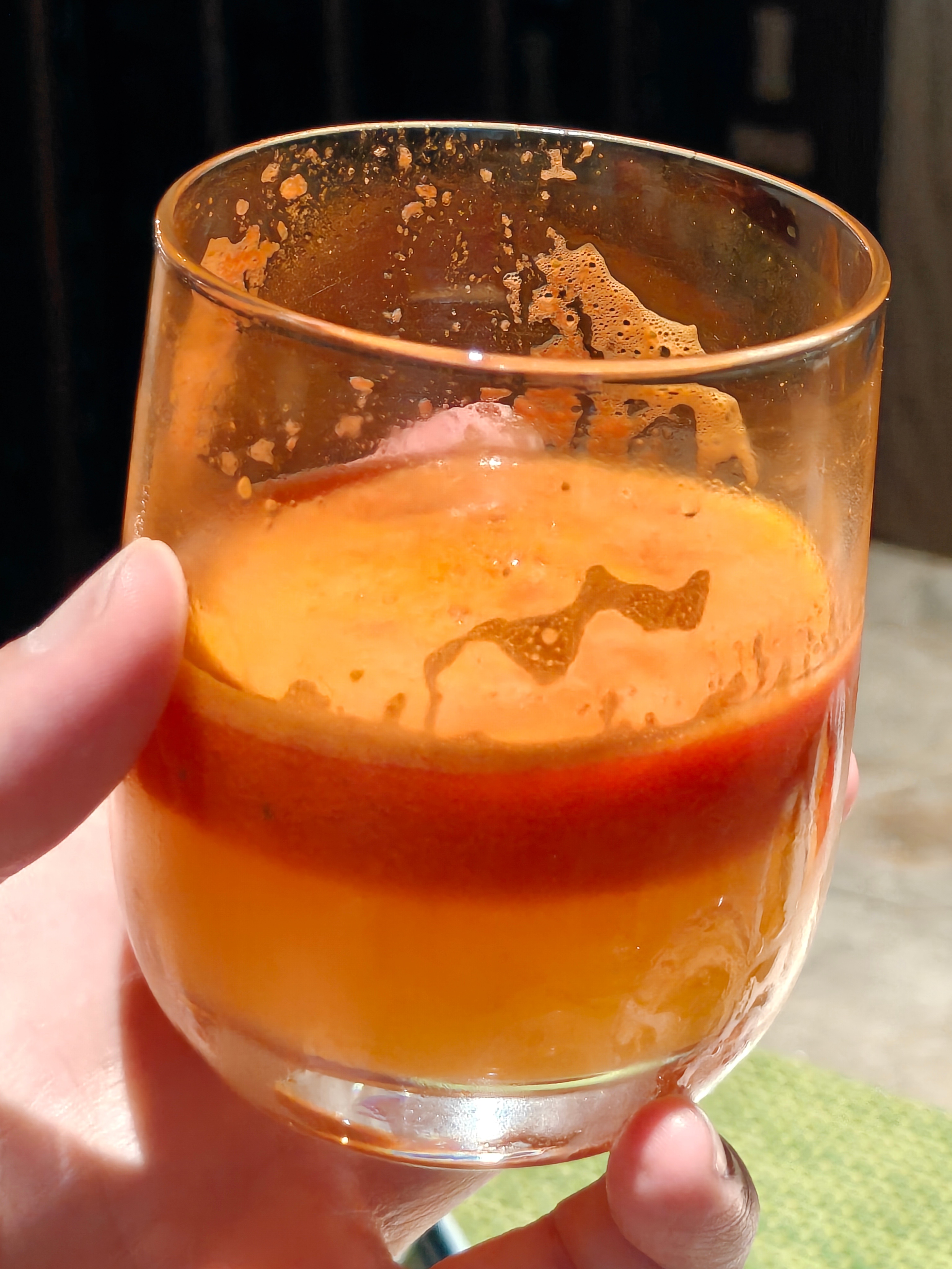 早，猜猜这杯是什么果汁