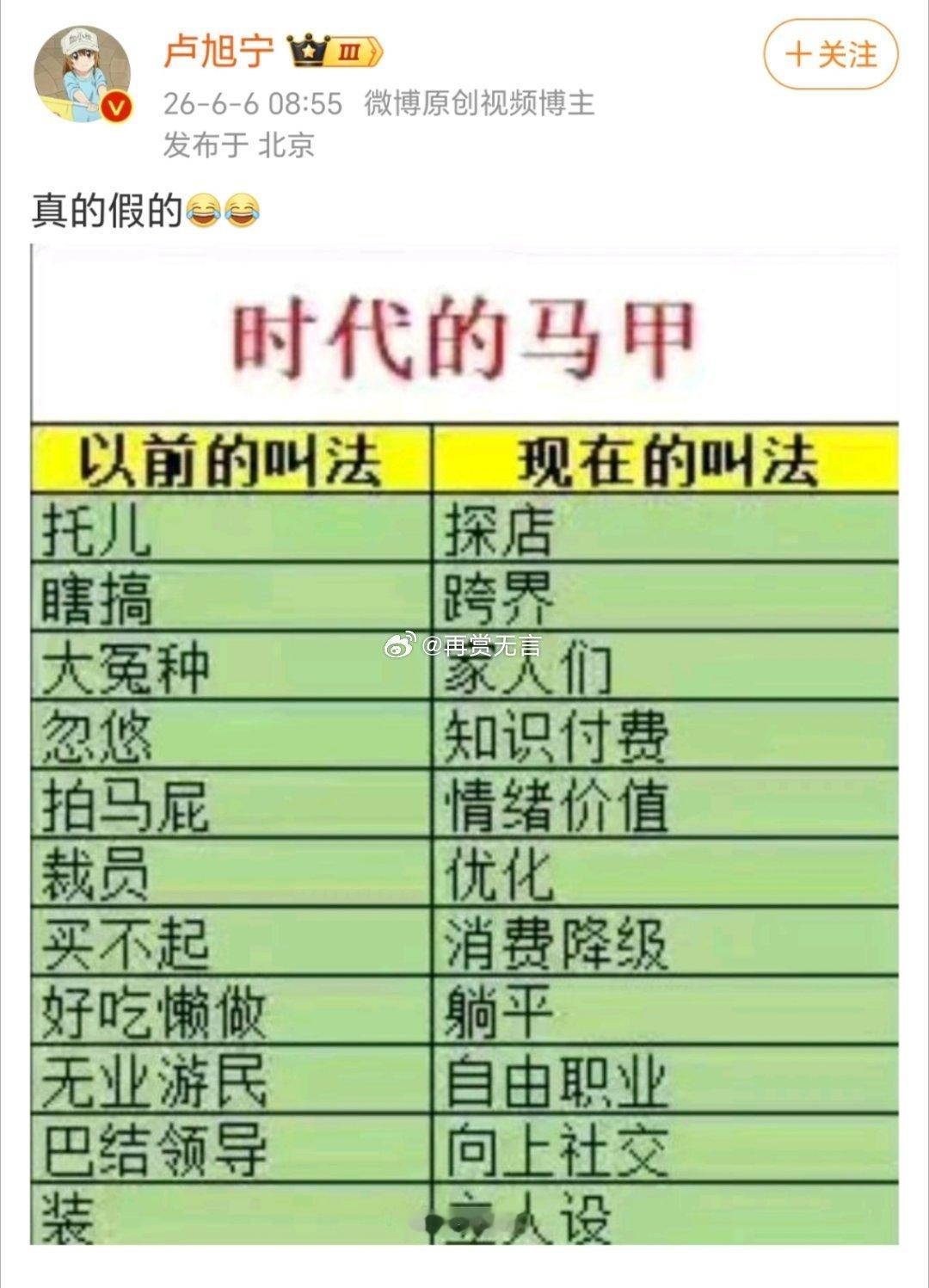 时代的马甲 是不是漏了一个？ 失业=灵活就业