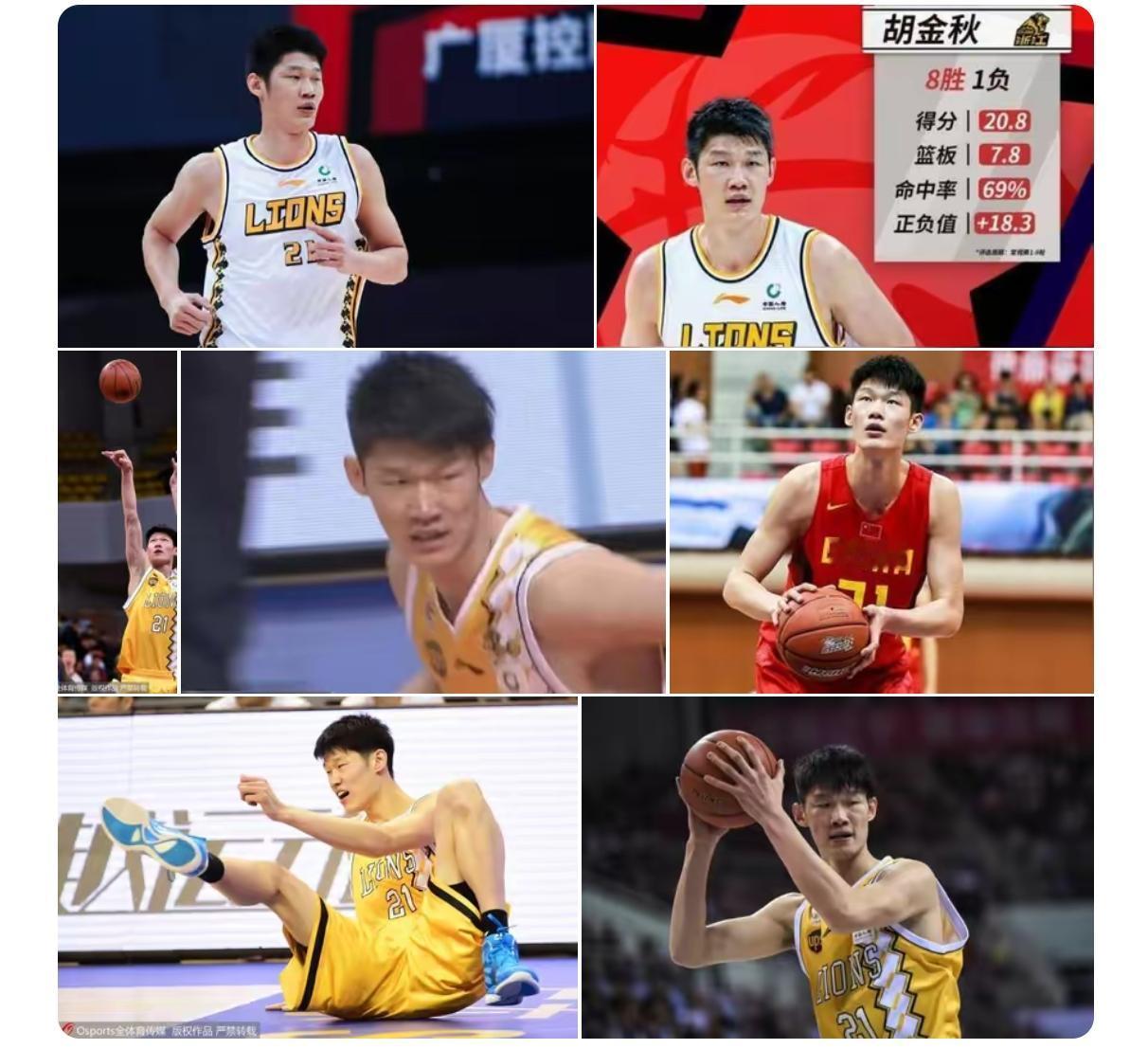 他低调自律、轻伤不下火线，用极致职业态度撑起广厦内线。在本土内线里，胡金秋以高效