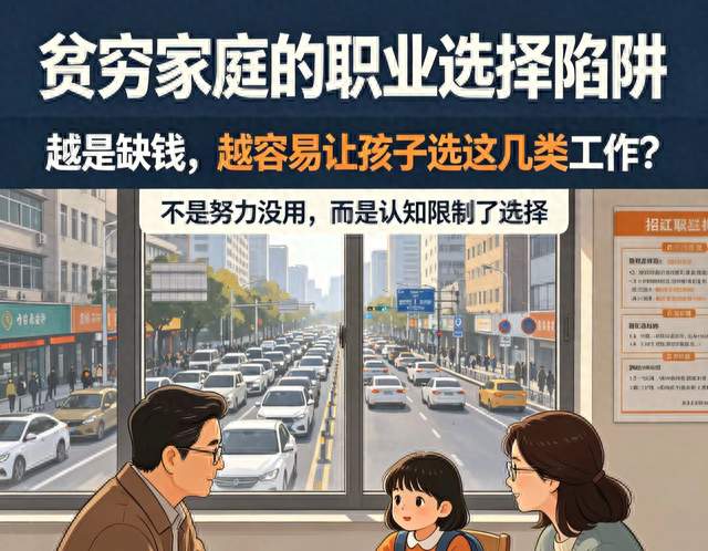 惊人的穷人定律：越是贫穷的家庭，越喜欢让子女从事这几类工作