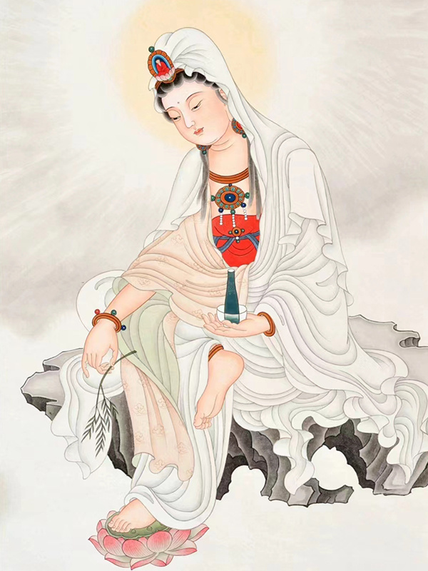 菩萨护念，求福得福，万事大吉！  