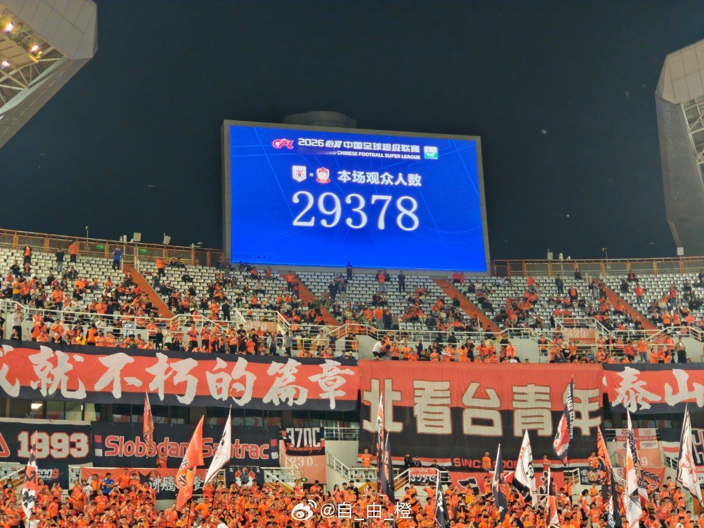 现场观众人数 