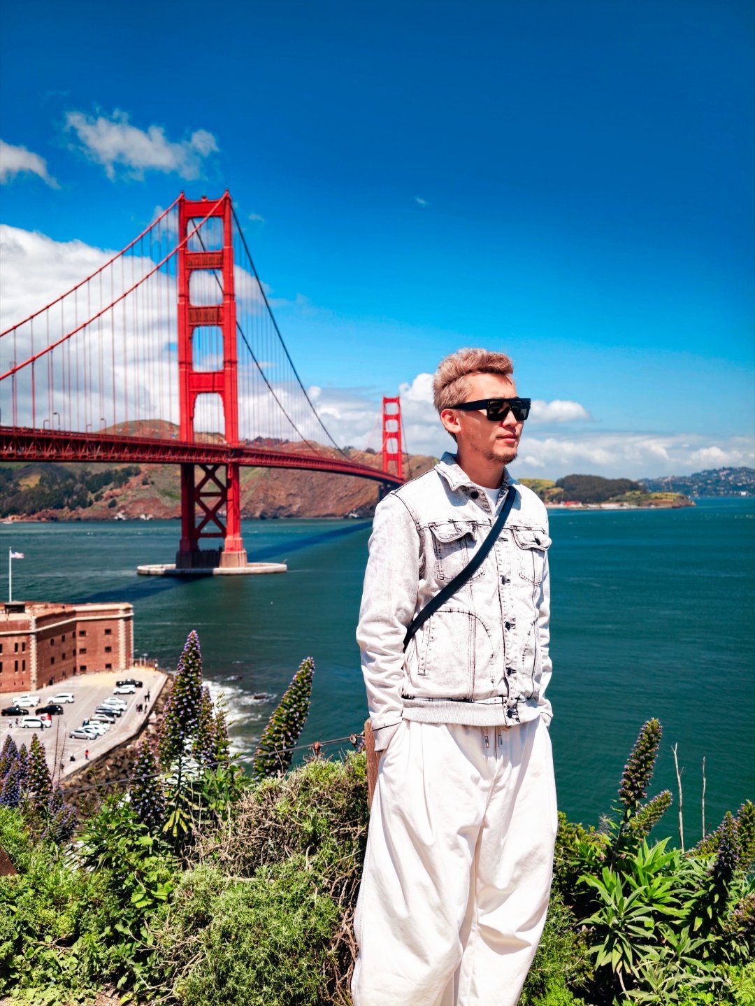 早啊朋友们，我准备干晚饭了 美国·金门大桥