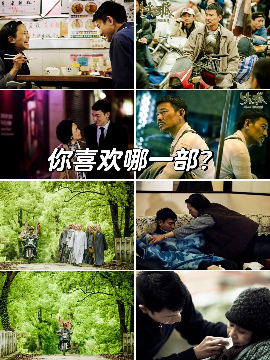 🎬华仔的两部温情片♥️你喜欢哪部？